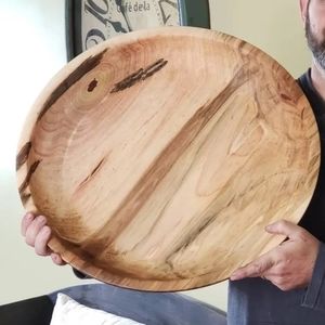 20 inch Ambrosia Sugar Maple platter